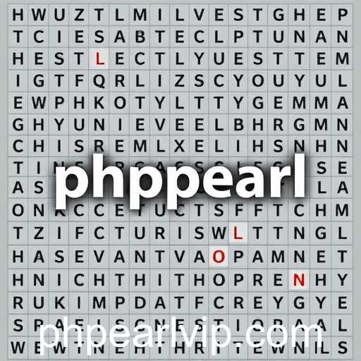 Exploring the World of Word Puzzles: A Mind-Stimulating Adventure with 'phpearl'